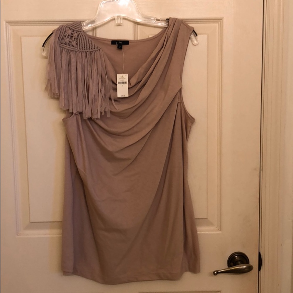 NWT Gap Blouse in Nude Size Large New With Tag